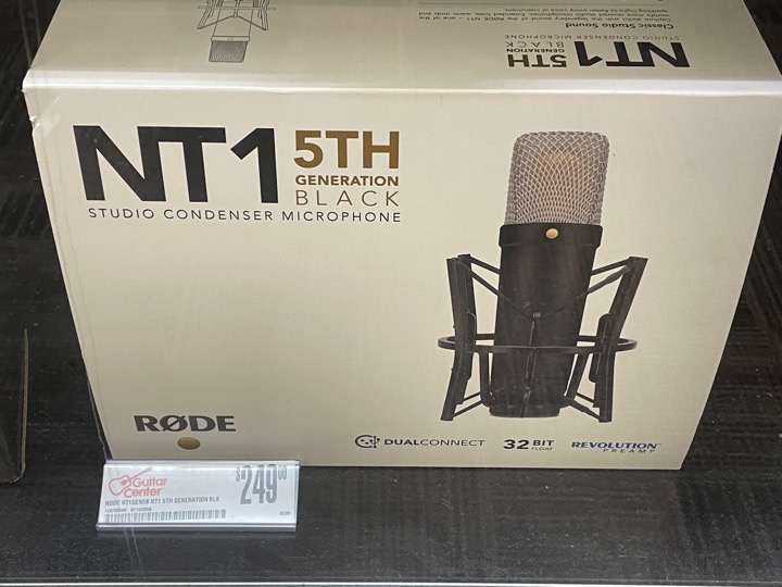 レビュー】RODE NT1 5th Generation【全て揃ったコンデンサーマイク】